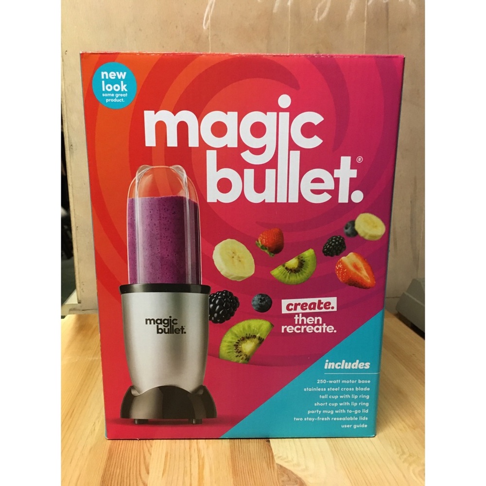 Magic Bullet 11 Piece Personal Blender Silver